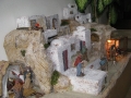 2008 presepe in carta pesta con colorazione a strati